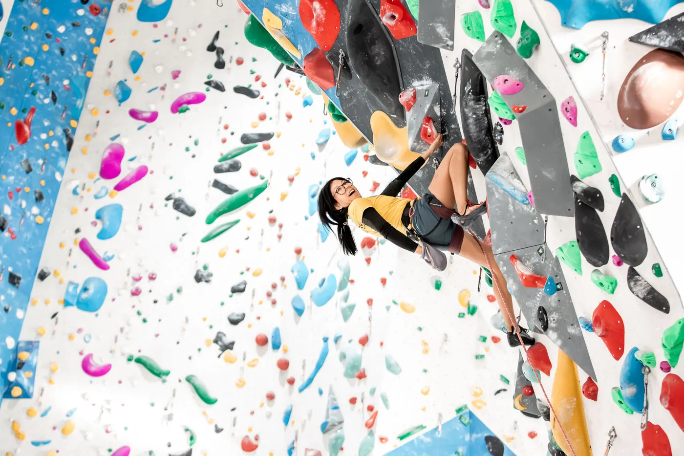 Arrampicatori sulle pareti di Big Walls